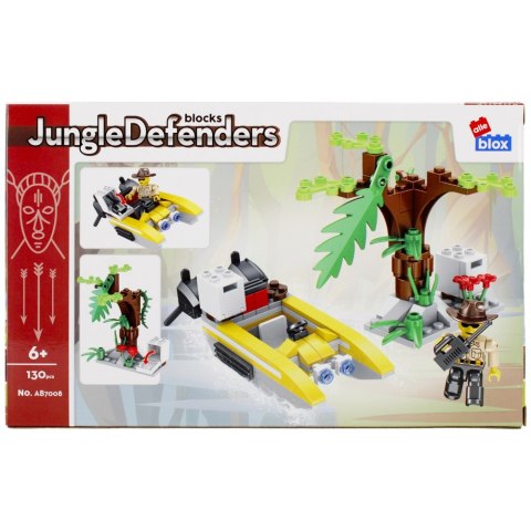 BUILDING BLOCKS 130 ELEMENTS JUNGLE ALLEBLOX 492920 ALLEBLOX