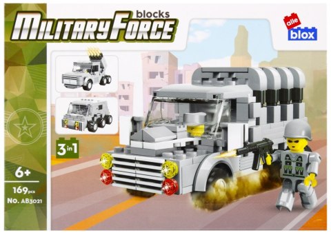 BUILDING BLOCKS 169 ELEMENTS MILITARY ALLEBLOX 492864 ALLEBLOX