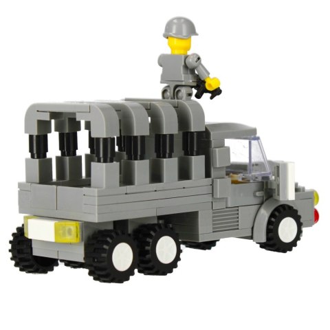 BUILDING BLOCKS 169 ELEMENTS MILITARY ALLEBLOX 492864 ALLEBLOX