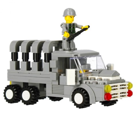 BUILDING BLOCKS 169 ELEMENTS MILITARY ALLEBLOX 492864 ALLEBLOX