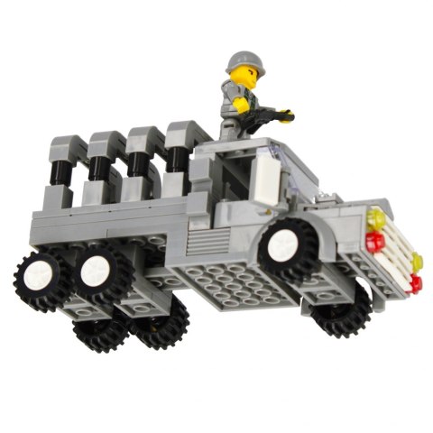 BUILDING BLOCKS 169 ELEMENTS MILITARY ALLEBLOX 492864 ALLEBLOX