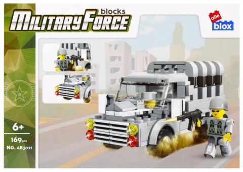 BUILDING BLOCKS 169 ELEMENTS MILITARY ALLEBLOX 492864 ALLEBLOX