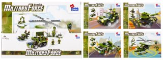 BUILDING BLOCKS 170-188 ELEMENTS MILITARY DISPLAY ALLEBLOX 492862 ALLEBLOX