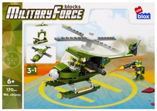 BUILDING BLOCKS 170-188 ELEMENTS MILITARY DISPLAY ALLEBLOX 492862 ALLEBLOX