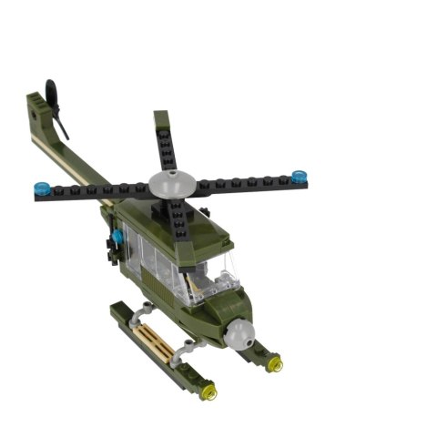 BUILDING BLOCKS 170 ELEMENTS MILITARY ALLEBLOX 492838 ALLEBLOX