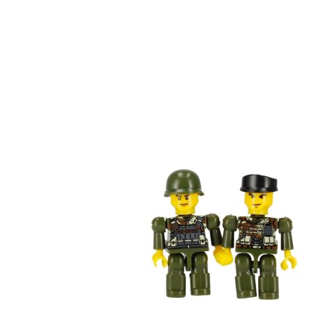 BUILDING BLOCKS 170 ELEMENTS MILITARY ALLEBLOX 492838 ALLEBLOX