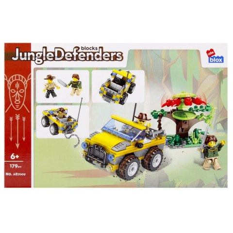 BUILDING BLOCKS 179 ELEMENTS JUNGLE ALLEBLOX 492921 ALLEBLOX