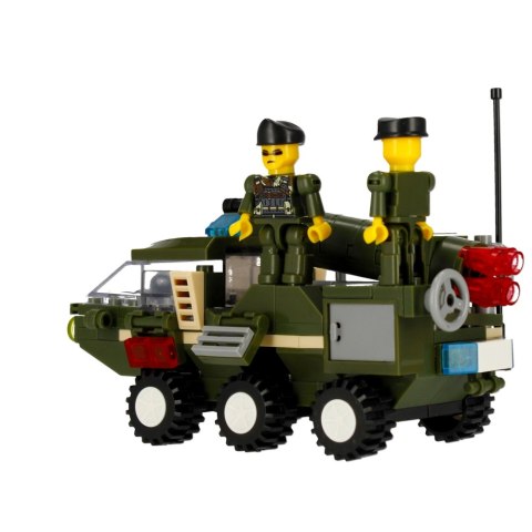 BUILDING BLOCKS 180 ELEMENTS MILITARY ALLEBLOX 492843 ALLEBLOX