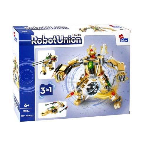 BUILDING BLOCKS 212 ELEMENTS ROBOT ALLEBLOX 492918 ALLEBLOX