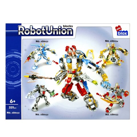 BUILDING BLOCKS 221 ELEMENTS ROBOT ALLEBLOX 492916 ALLEBLOX