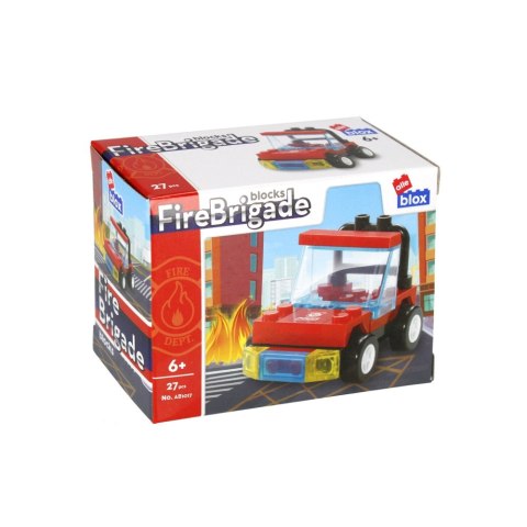 CONSTRUCTION BLOCKS 27 ELEMENTS FIRE DEPARTMENT ALLEBLOX 492808 ALLEBLOX