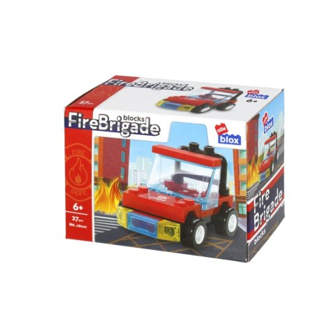 CONSTRUCTION BLOCKS 27 ELEMENTS FIRE DEPARTMENT ALLEBLOX 492808 ALLEBLOX