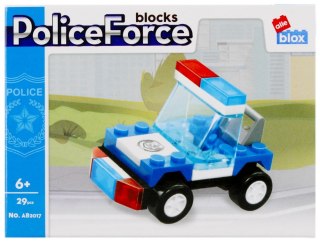 BUILDING BLOCKS 29 ELEMENTS POLICE ALLEBLOX 492817 ALLEBLOX