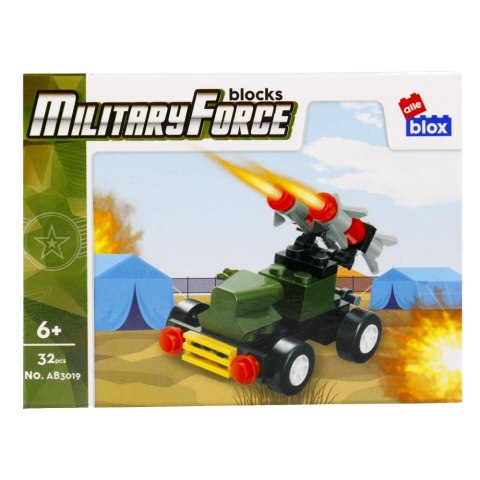 BUILDING BLOCKS 30-33 MILITARY DISPLAY ELEMENTS ALLEBLOX 492861 ALLEBLOX