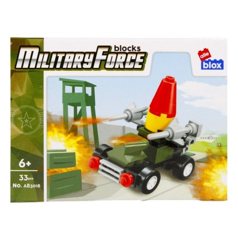 BUILDING BLOCKS 30-33 MILITARY DISPLAY ELEMENTS ALLEBLOX 492861 ALLEBLOX