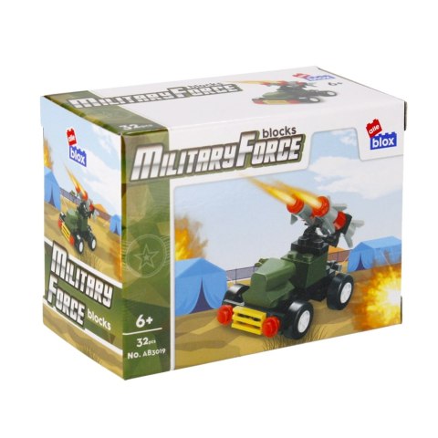 BUILDING BLOCKS 30-33 MILITARY DISPLAY ELEMENTS ALLEBLOX 492861 ALLEBLOX