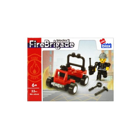 BUILDING BLOCKS 33 ELEMENTS FIRE DEPARTMENT ALLEBLOX 492810 ALLEBLOX