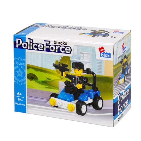 BUILDING BLOCKS 39 ELEMENTS POLICE ALLEBLOX 492819 ALLEBLOX