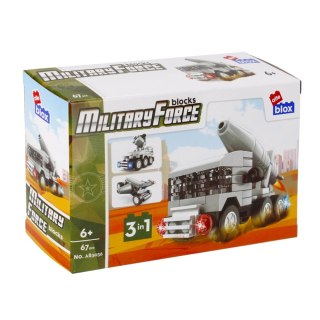 BUILDING BLOCKS 67 ELEMENTS MILITARY ALLEBLOX 492865 ALLEBLOX