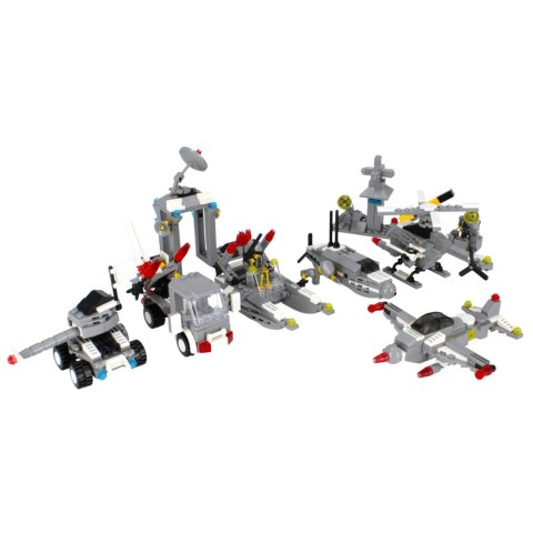 BUILDING BLOCKS 94-106 ELEMENTS MILITARY ALLEBLOX 492863 ALLEBLOX