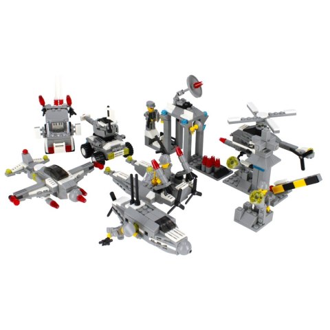 BUILDING BLOCKS 94-106 ELEMENTS MILITARY ALLEBLOX 492863 ALLEBLOX