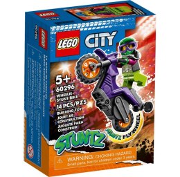 BUILDING BLOCKS CITY WHEELIE ON A MOTORCYCLE LEGO 60296 LEGO