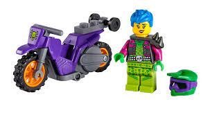 BUILDING BLOCKS CITY WHEELIE ON A MOTORCYCLE LEGO 60296 LEGO