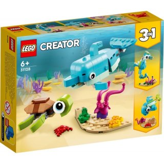 LEGO 31128 CREATOR DOLPHIN AND TURTLE LEGO 31128 LEGO BUILDING BLOCKS