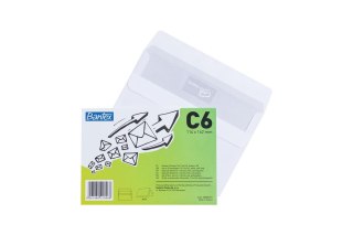 BANTEX C6 SK WHITE ENVELOPE, 25 PCS. HAMELIN