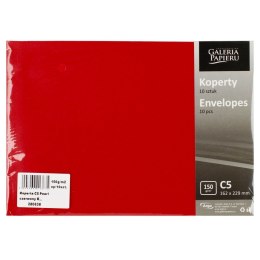 ENVELOPE C5 RED PEARL PAPER GALLERY PACK OF 10 PCS. ARGO 280638 GAL ARGO