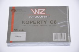 ENVELOPE C6 NON GLUED WHITE WZ F50 WZ EUROCOPERT