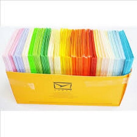 Business card envelopes 100x56mm - mix of colors - Pack of 200