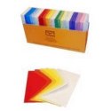 Business card envelopes 100x56mm - mix of colors - Pack of 200