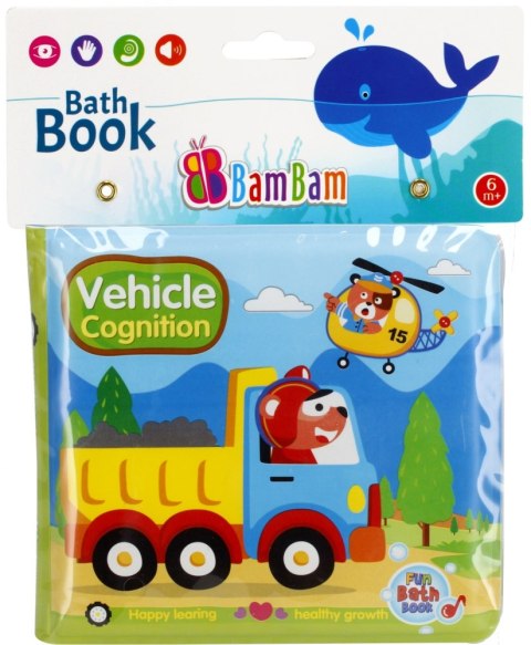 BATH BOOK VEHICLES BAM BAM 432481 BAM BAM