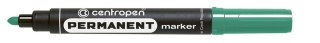 PERMANENT MARKER CENTROPEN 8566/10 ROUND TIP / GREEN CENTROPEN