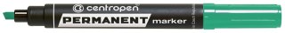 PERMANENT MARKER CENTROPEN 8576/10 CUT TIP / GREEN CENTROPEN