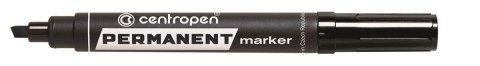 PERMANENT MARKER CENTROPEN 8576/12 CUT TIP / BLACK CENTROPEN