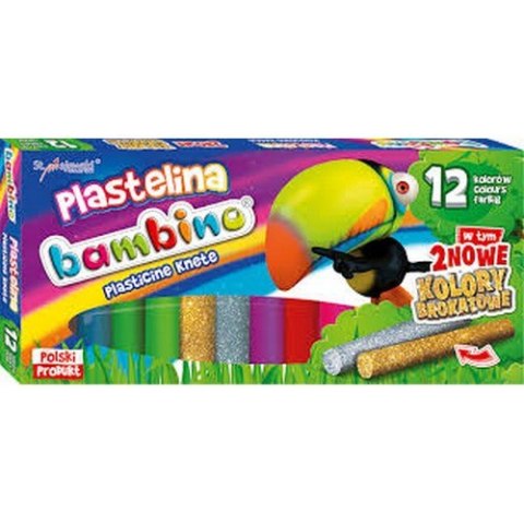 PLASTICIN 12 COLORS BAMBINO MEJEWSKI 001710 ST. MAJEWSKI