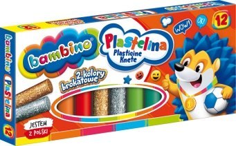 PLASTICIN 12 COLORS BAMBINO MEJEWSKI 001710 ST. MAJEWSKI