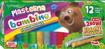 PLASTICIN 12 COLORS BAMBINO MEJEWSKI 001710 ST. MAJEWSKI