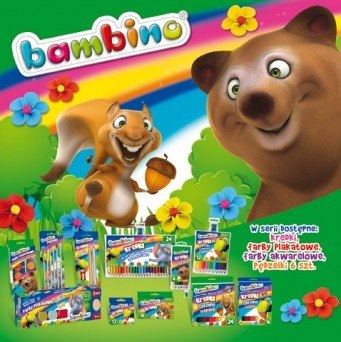 PLASTICIN 18 COLORS BAMBINO SQUARE MAJEWSKI 001895 ST. MAJEWSKI