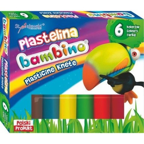 PLASTICIN 6 COLORS BAMBINO MAJEWSKI 001727 ST. MAJEWSKI