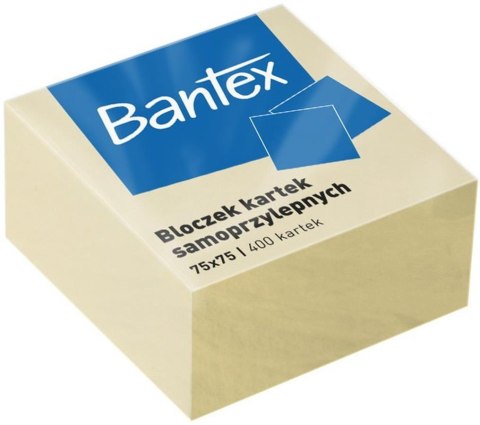 STICKY PADS 75X75MM, 400 SHEETS, YELLOW HAMELIN