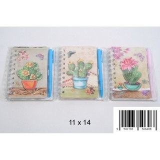 KOŁONOTES 110X150 PEN LINE HARDCOVER CACTUS FOL TOYS 0323E TOYS