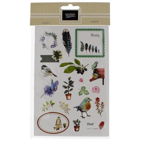 STICKERS 13X22 CM GARDEN PACK 4 ARGO PAPER GALLERY ARGO 254033 GAL ARGO