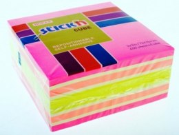 SELF-ADHESIVE NOTEBOOK 76X76 400 SHEETS MIX COLORS STICK 21536 CX DISTRIBUTION