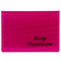 MAGNETIC CARD COVER GEL KM83 KM PLASTIC 498575 KM PLASTIC