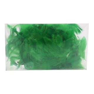 DECORATIVE GREEN FEATHERS PENTART 514-495 PENTACOLOR