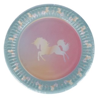 PAPER PLATE 18 CM UNICORN PACK 8 PCS ARPEX DC2044F ARPEX