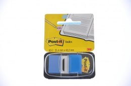 680-2 POST-IT INDEXING TABS? 25X43MM BLUE 3M